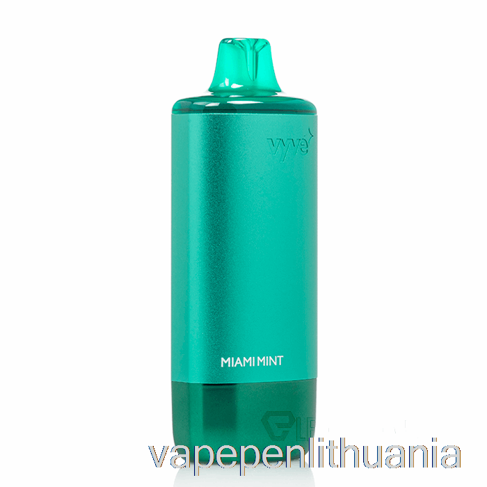 Vyve 10000 Vienkartinis Miami Mėtų Vape Skystis